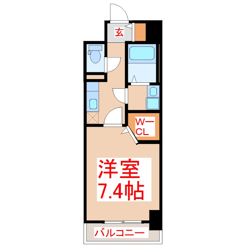 ルーカス新屋敷の間取り