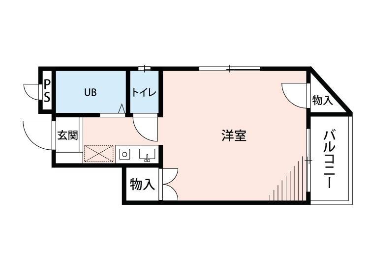 ラメール築地の間取り