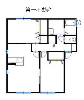 サンビレッジ瑞景C　JR加古川線の間取り