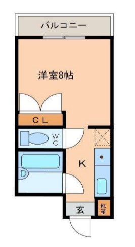 揖保郡太子町沖代のマンションの間取り