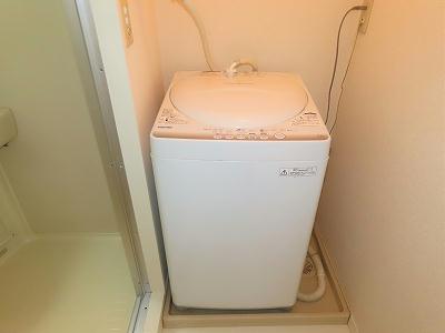 その他設備　洗濯機も付いています
