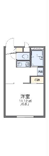 レオパレスニスモの間取り