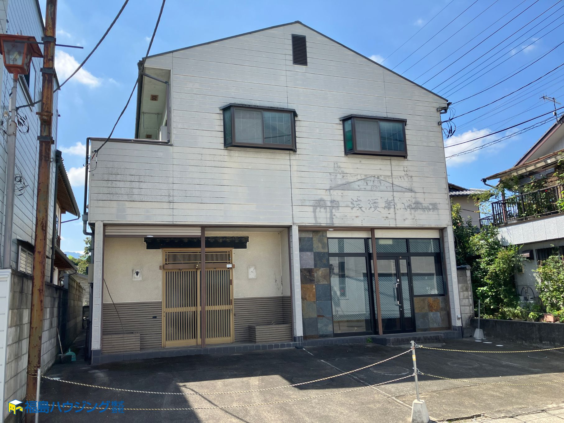 武町住居　東の建物外観