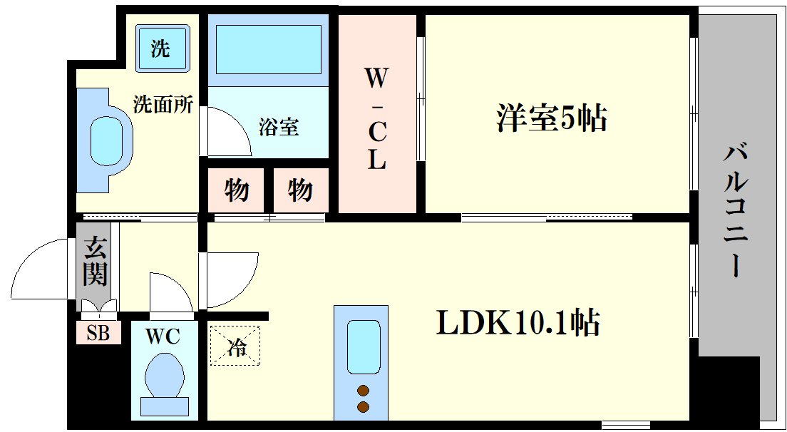 グランデ元町の間取り