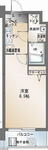 エンクレスト警固の間取り