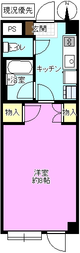 コーポソイビーン　Ｗ棟の間取り