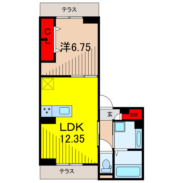 レジデンス新宿の間取り