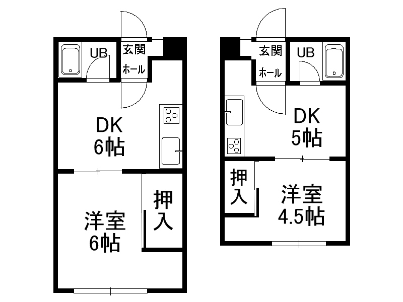 ＴＩＮＹ　ＳＱＵＡＲＥの間取り