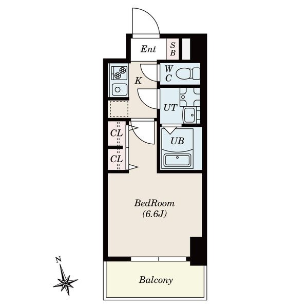 S-RESIDENCE今池arcanaの間取り