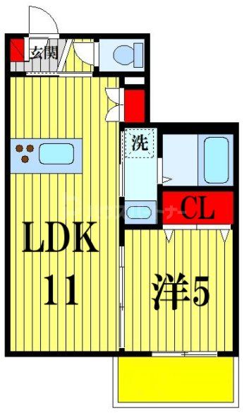 ロオジエの間取り