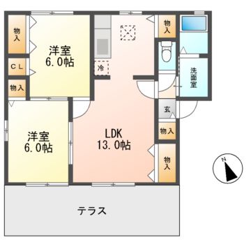 ファミール南山　Ａの間取り