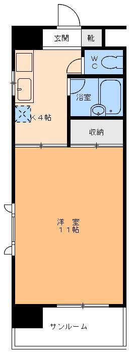 エンゼルコート２１の間取り