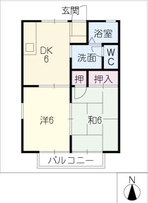 セジュールソネットの間取り