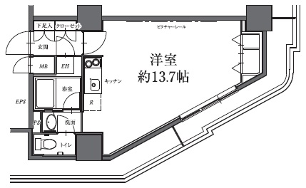 HF駒沢公園レジデンスTOWERの間取り