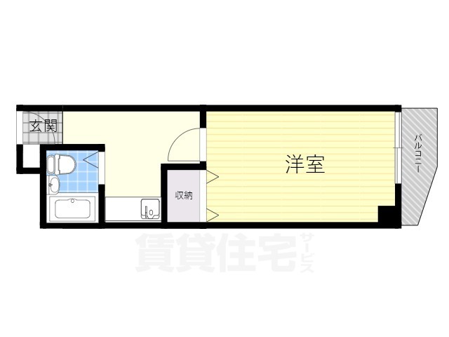 【茨木市主原町のマンションの間取り】