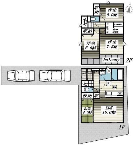 【Ｓｕｍａｉ－ｔｏ川越市的場１０の間取り】