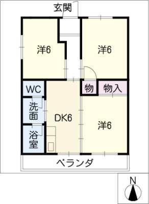 コーポさいとうの間取り