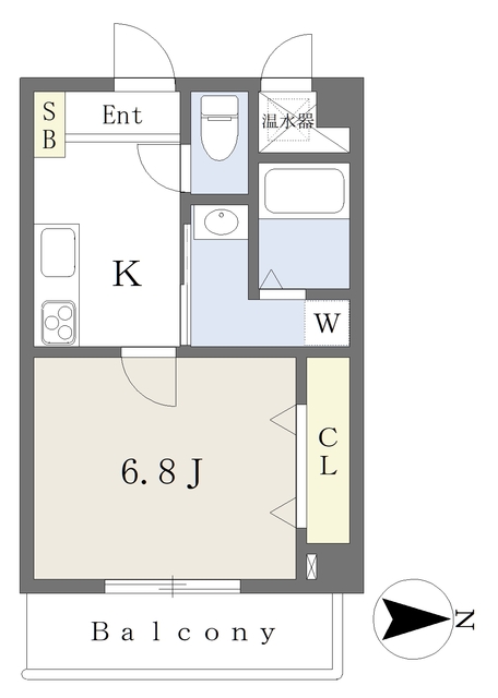 第３椿マンションの間取り