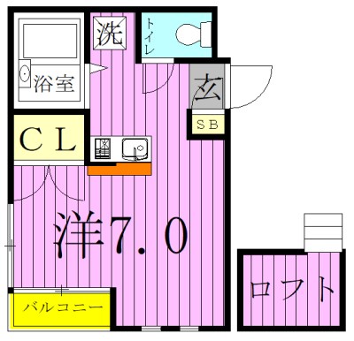 オリバーハウスIIIの間取り