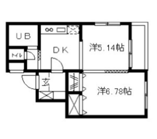 ウィンベルコーラス上本郷2の間取り