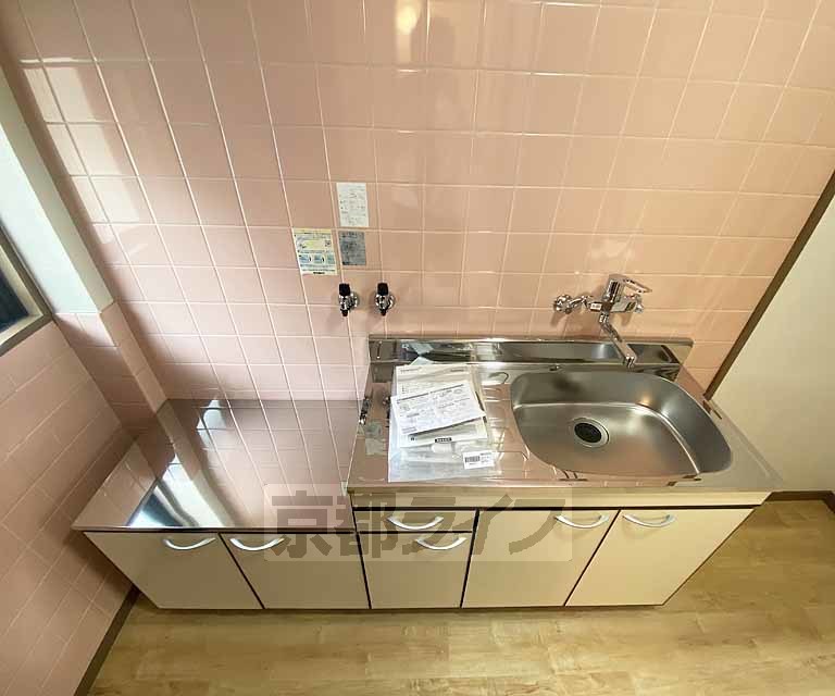 キッチン　ガスコンロ設置可