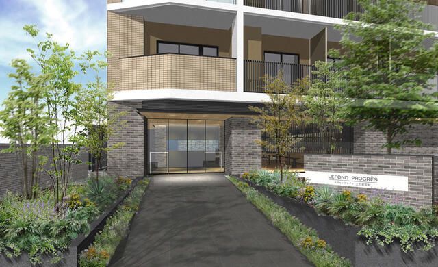 エントランス　ゆとりのあるエントランスです