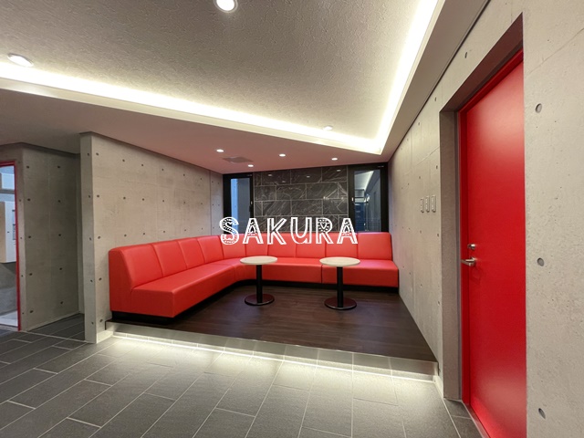 ロビー　憩いの共用スペース♪