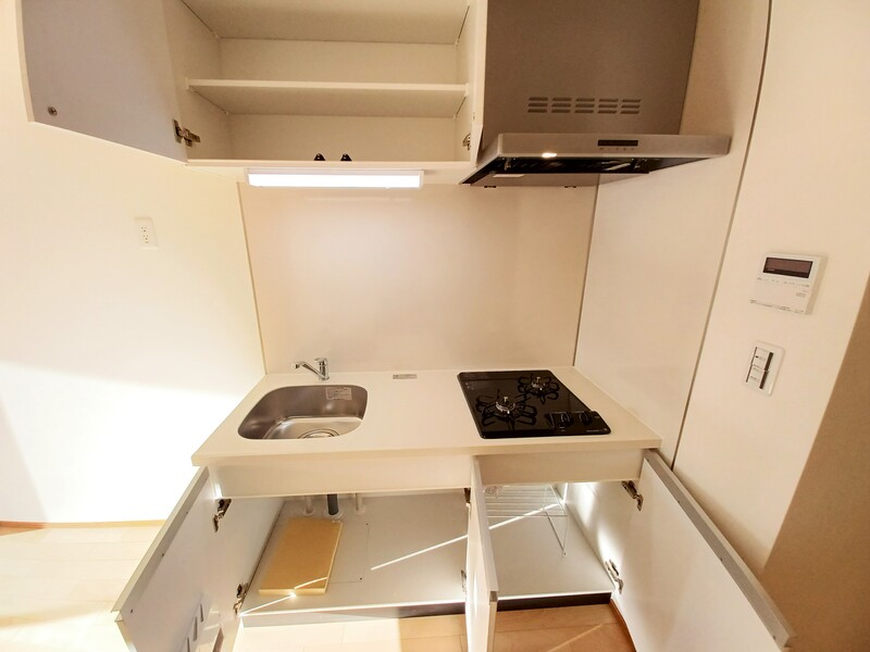 キッチン　自炊をされる方に嬉しい2口コンロ♪