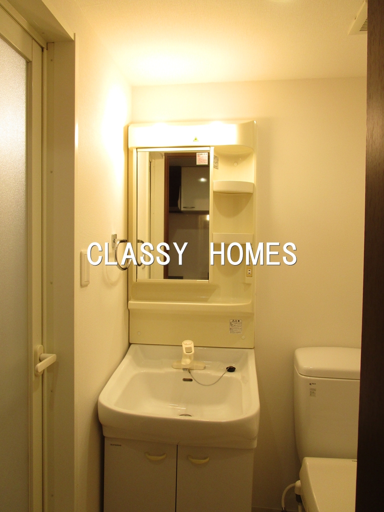 洗面設備　2007年竣工　パシフィックレジデンス芝1丁目：洗面台