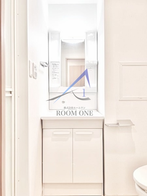 洗面設備　洗面台です。