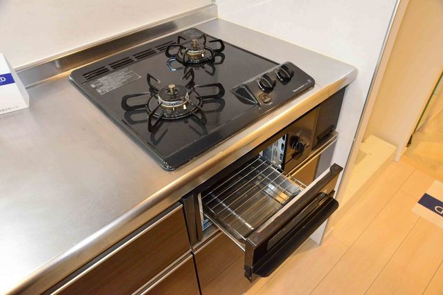 キッチン　２口コンロ