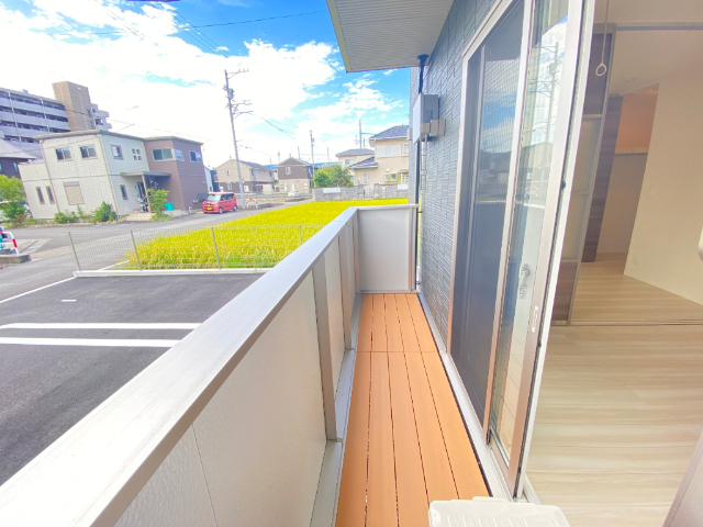 バルコニー　１０６号室の写真を利用