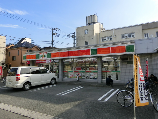 コンビニ　サンクス市川新田店（コンビニ）まで326m