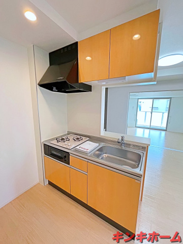 キッチン　写真は別のお部屋です。