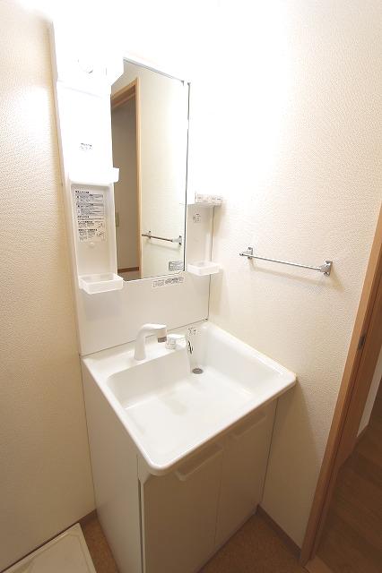 洗面設備　写真は同タイプ別室