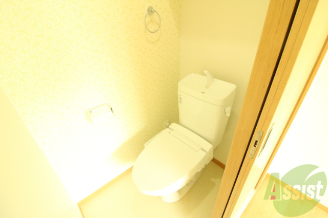 トイレ　快適に使用できる、清潔感にこだわったトイレです。
