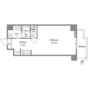 T’s Residence Nagoyaの間取り写真