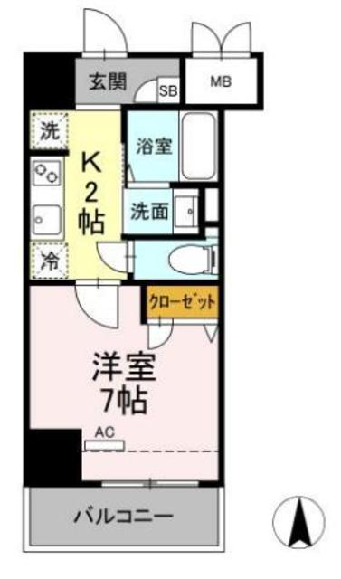 Je Glycine 寿町の間取り写真