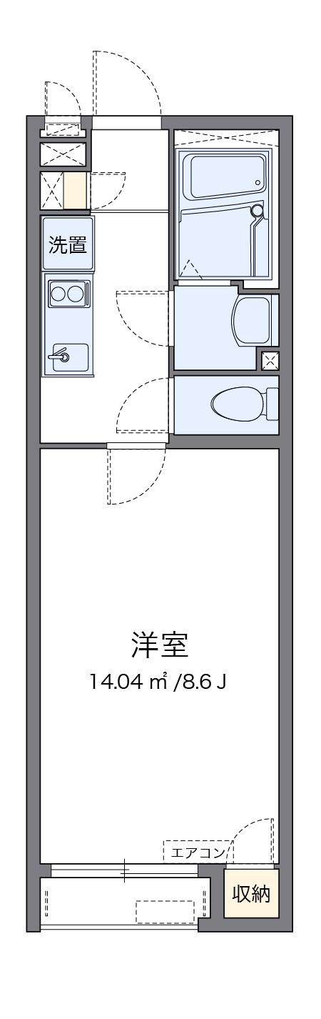 クレイノRYUTAの間取り写真