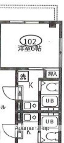 ＪＲ常磐線 綾瀬駅 徒歩7分 3階建 築34年の間取り写真