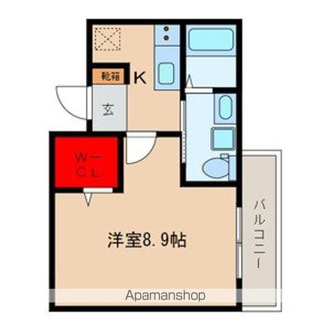 オリゾンの間取り写真