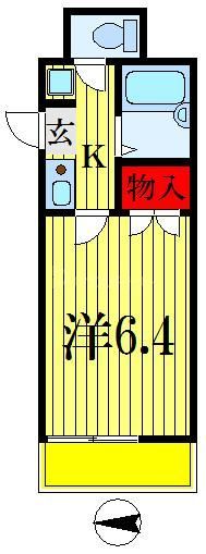 レジデンス壱拾八番館の間取り写真