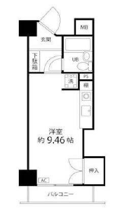 ペルソナージュ横浜の間取り