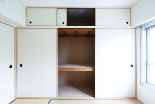 収納　和室の押入