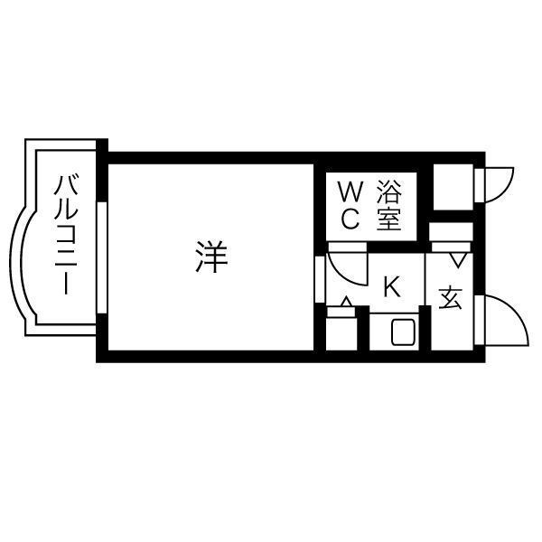 ダイアパレス新神戸の間取り