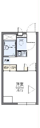 レオパレス焼山中央の間取り