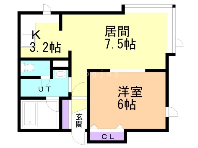 シンシアの間取り