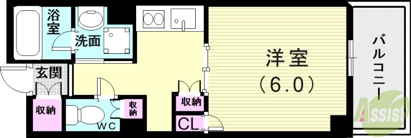 アンカーマンションの間取り