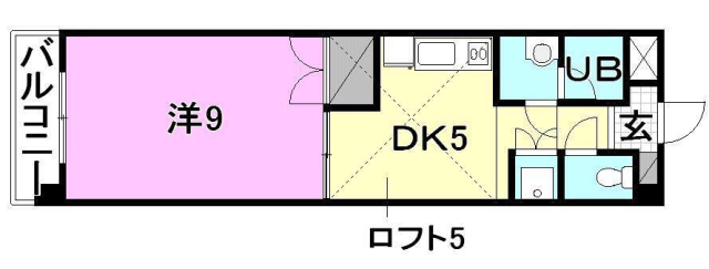 モルトリエータの間取り