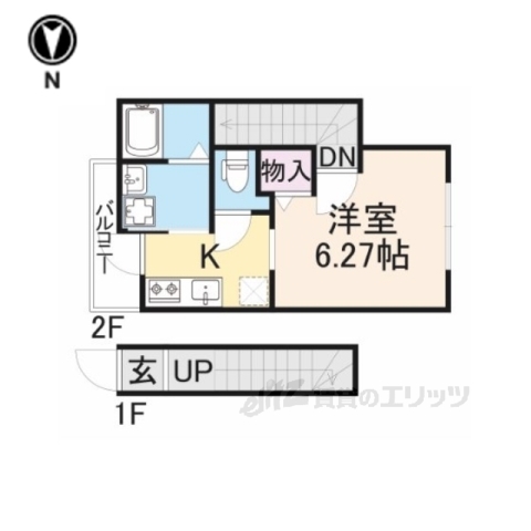 レフレールの間取り